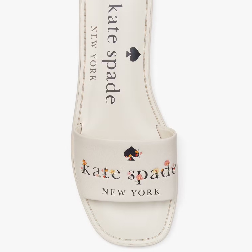 💫Flash Sale💫Kate Spade Peyton Floral Leather Slide - Picture 3 of 6